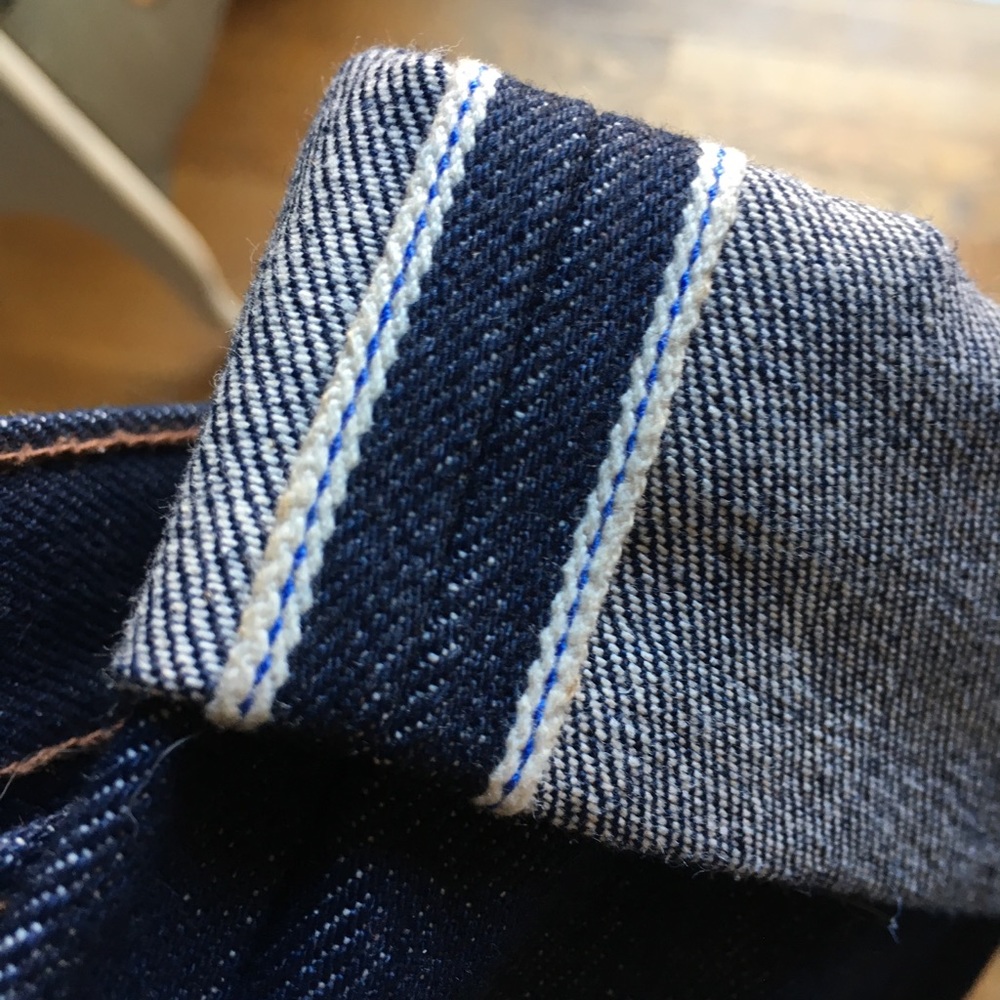 Unbranded UB101 Skinny Fit Selvedge Denim